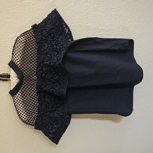 Self-portrait blue blouse top. Excellent condition size 6